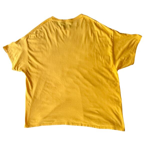 Gildan Missouri Tigers heavy cotton tee 4XL relaxed -‎ Mizzou gold - Picture 4 of 7